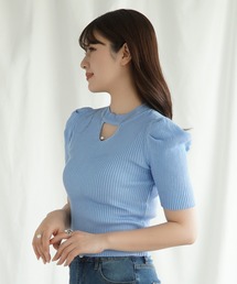 リブ 編み 半袖」に該当するファッション通販 - ZOZOTOWN