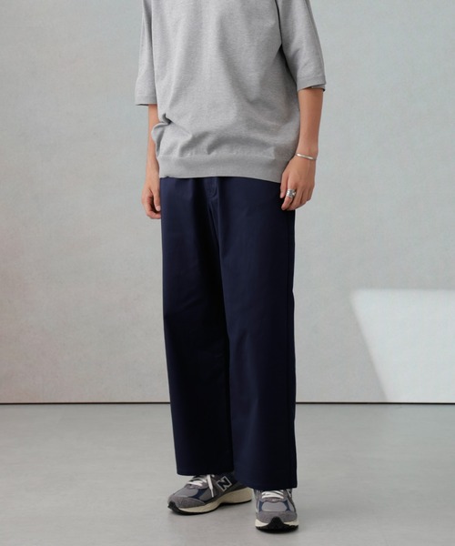 LUCAS-001/チノワイドパンツ（チノパンツ）｜Apo(s)ture（アポスチャー）