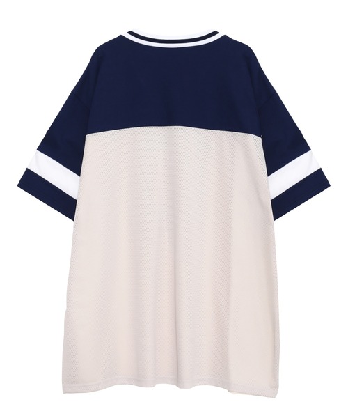 PUNYUS（プニュズ）の「ナンバリングユニフォームＴ（Tシャツ/カットソー・レディース・ブラウン/ピンク/ネイビー・4/3）」の19枚目の写真