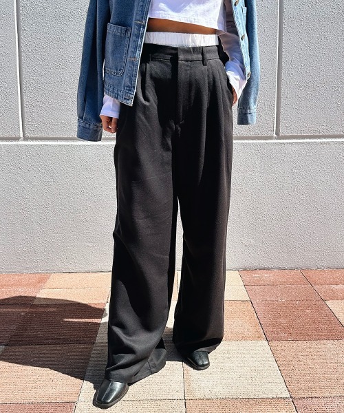 seya. ワイドスラックス ss seya. パンツ スラックス 「seya