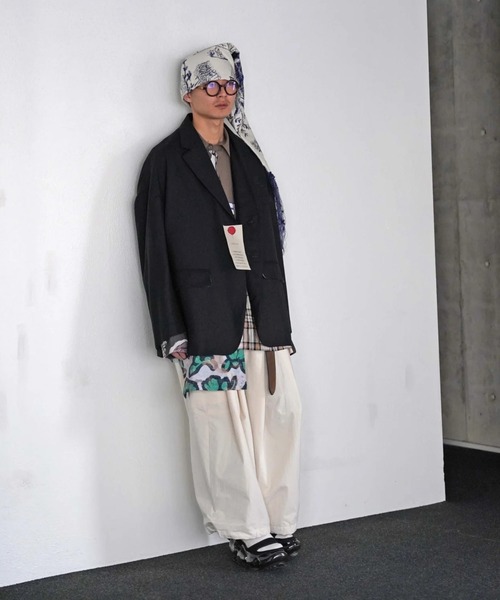 SHINYAKOZUKA(シンヤコヅカ)の「【SHINYAKOZUKA】 SLEEPING HAT(ニットキャップ/ビーニー・メンズ・ブルー・FREE)」の6枚目の写真