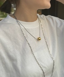 DouDou | メタルスライダーネックレス(ネックレス)