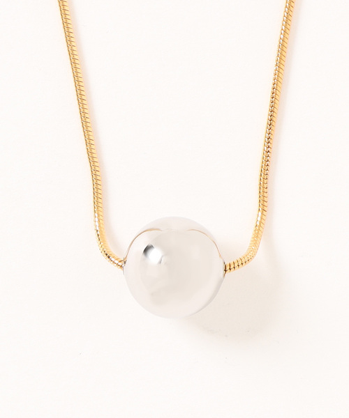 DouDou（ドゥドゥ）の「メタルスライダーネックレス（ネックレス・レディース・シルバー/ゴールド・FREE）」の6枚目の写真