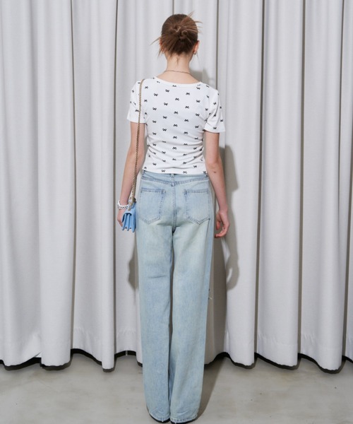 Liberty Print Side Embroidery Pants | Pasand by ne Quittez