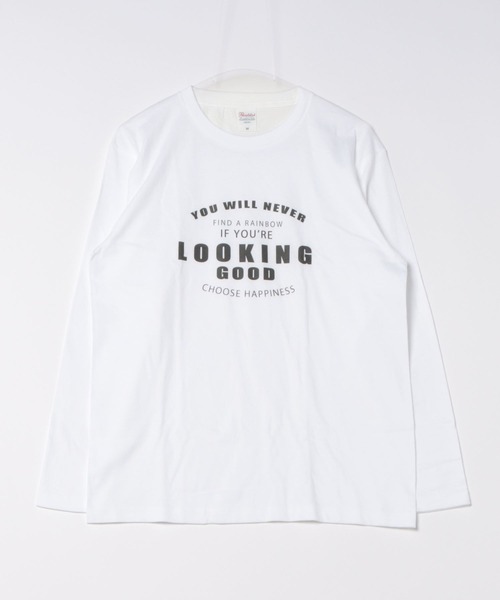 cuorequal(クオレコール)の「英字ロゴプリントロングTシャツ(Tシャツ/カットソー・レディース・ホワイト・MEDIUM/LARGE)」の11枚目の写真