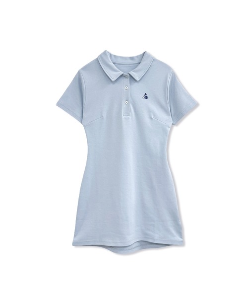 ANDGEEBEE（アンジービー）の「FOXポロワンピ（ワンピース・レディース・ネイビー/ライトブルー・FREE）」の21枚目の写真