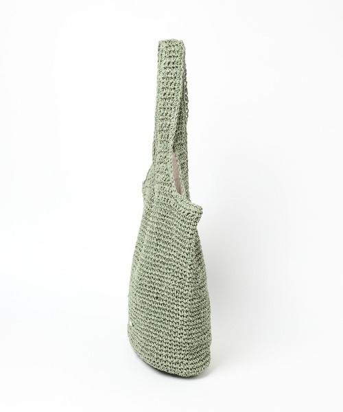 GLOBAL WORK（グローバルワーク）の「雑材ペーパーショルダー/109228（ショルダーバッグ・レディース・カーキ/ベージュ/ブラック・ONE SIZE）」の11枚目の写真