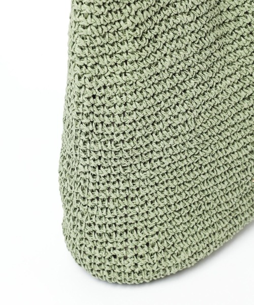 GLOBAL WORK（グローバルワーク）の「雑材ペーパーショルダー/109228（ショルダーバッグ・レディース・カーキ/ベージュ/ブラック・ONE SIZE）」の15枚目の写真