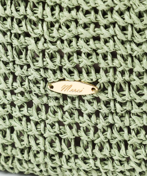 GLOBAL WORK（グローバルワーク）の「雑材ペーパーショルダー/109228（ショルダーバッグ・レディース・カーキ/ベージュ/ブラック・ONE SIZE）」の19枚目の写真