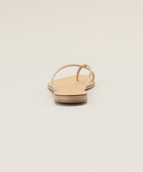 ★新品 NICOLAS LAINAS ニコラスライナス サンダル ゴールド 36 NICOLAS LAINAS/ニコラスライナス】GOLD ROPE SANDAL（サンダル