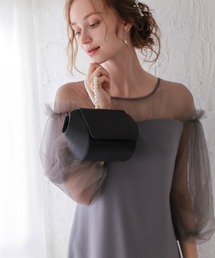 Dorry Doll | パールハンドルグリッターバッグ(ハンドバッグ)