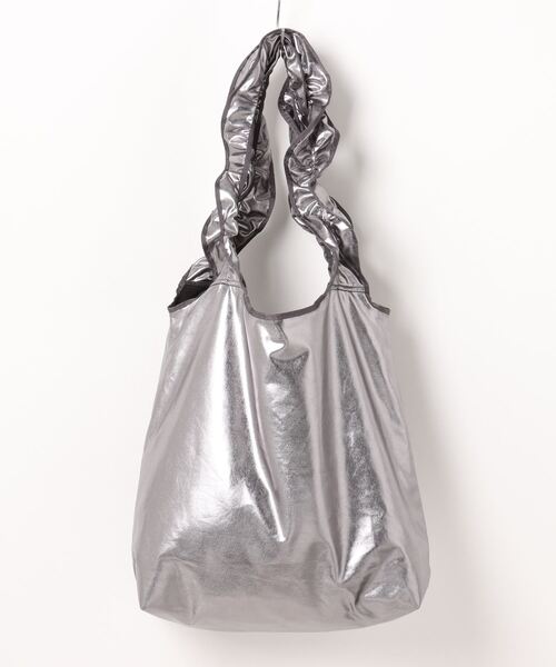 cepo(セポ)の「メタリックフリルバッグ(トートバッグ・レディース・シルバー/シルバー系その他・FREE)」の14枚目の写真