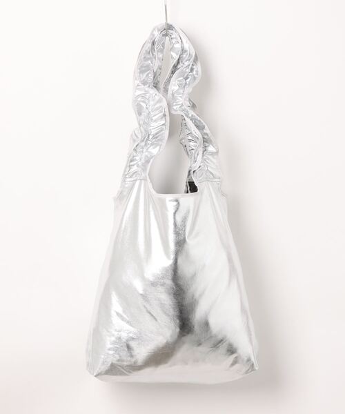 cepo(セポ)の「メタリックフリルバッグ(トートバッグ・レディース・シルバー/シルバー系その他・FREE)」の20枚目の写真