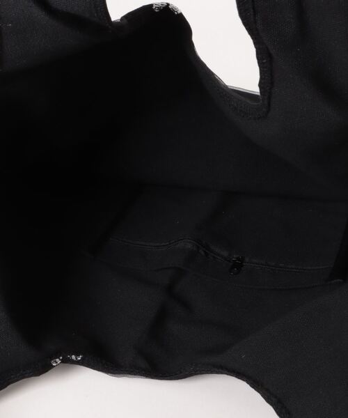 Burner（バーナー）の「【OKUOKU　0909】デザイン　トートバッグ　 oku-bag-681813207432-15（トートバッグ・レディース・ホワイト系その他/ホワイト系その他3/ブラック系その他/ダークブラック/ホワイト系その他2/アイボリー/ブラック・FREE）」の10枚目の写真