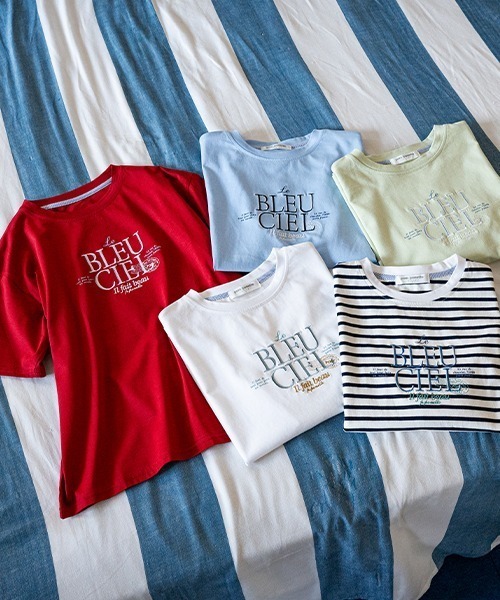 GOOD PRICE】フレンチロゴTシャツ（Tシャツ/カットソー）｜pom ponette