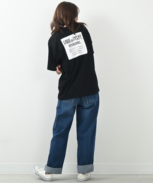 [ROUXDI PERFE ルゥディパフィー]ボックスロゴプリントTシャツ（Tシャツ/カットソー）｜Felt-Maglietta（フェルトマリエッタ）