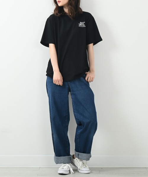 [ROUXDI PERFE ルゥディパフィー]ボックスロゴプリントTシャツ（Tシャツ/カットソー）｜Felt-Maglietta（フェルトマリエッタ）