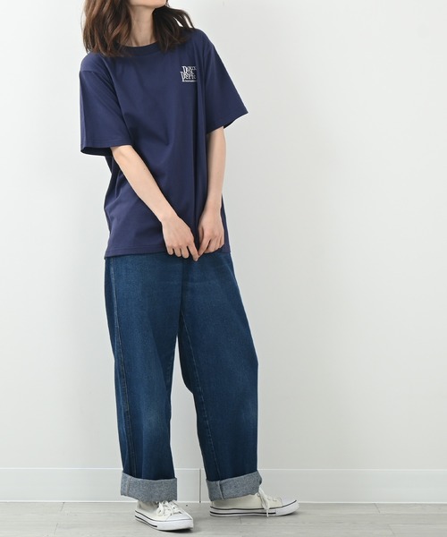 [ROUXDI PERFE ルゥディパフィー]ボックスロゴプリントTシャツ（Tシャツ/カットソー）｜Felt-Maglietta（フェルトマリエッタ）