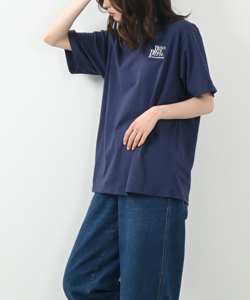 [ROUXDI PERFE ルゥディパフィー]ボックスロゴプリントTシャツ（Tシャツ/カットソー）｜Felt-Maglietta（フェルトマリエッタ）