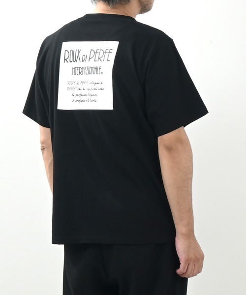 [ROUXDI PERFE ルゥディパフィー]ボックスロゴプリントTシャツ（Tシャツ/カットソー）｜Felt-Maglietta（フェルトマリエッタ）