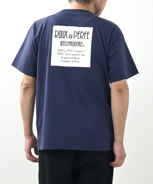 [ROUXDI PERFE ルゥディパフィー]ボックスロゴプリントTシャツ（Tシャツ/カットソー）｜Felt-Maglietta（フェルトマリエッタ）