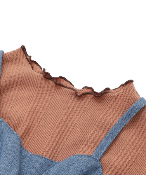 BREEZE(ブリーズ)の「着せこみ風チュニック(チュニック・キッズ・ブルー/グレー・120/90/100/110/80/130/140)」の5枚目の写真