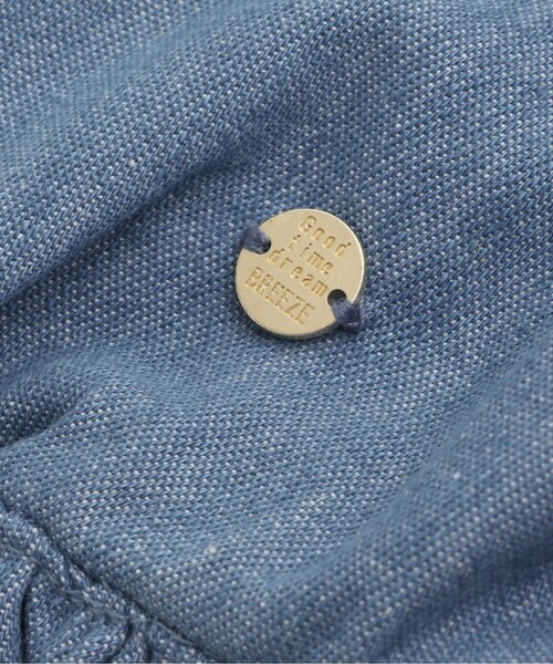 BREEZE(ブリーズ)の「着せこみ風チュニック(チュニック・キッズ・ブルー/グレー・120/90/100/110/80/130/140)」の7枚目の写真