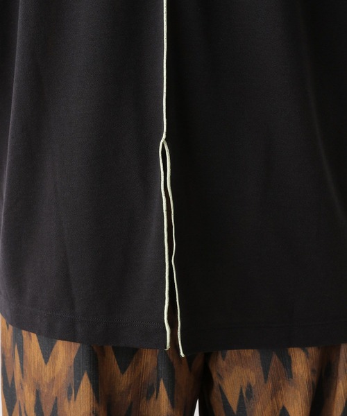 LEPSIM(レプシィム)の「梨地配色ラインチュニック 114442(Tシャツ/カットソー・レディース・ブルー/ブラック/オフホワイト・FREE)」の13枚目の写真