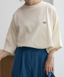 Dickies ディッキーズ ワンポイント刺繍ロールアップTシャツ