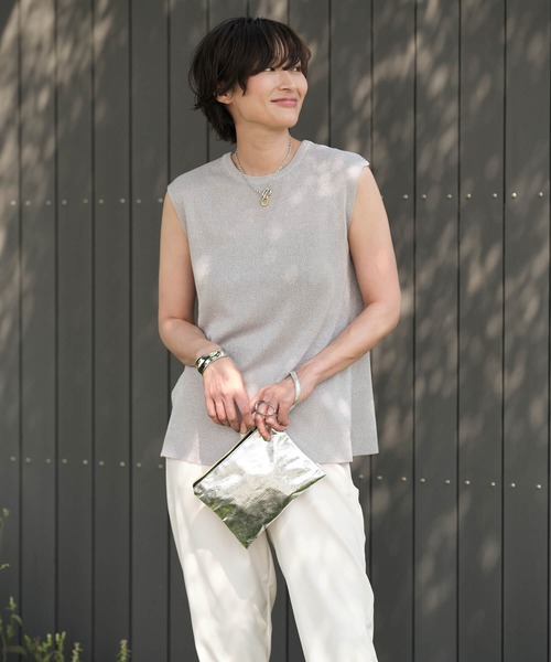 トップス Aya ラメシアーハイネックトップ[AA46-21S033]｜URBAN RESEARCH公式