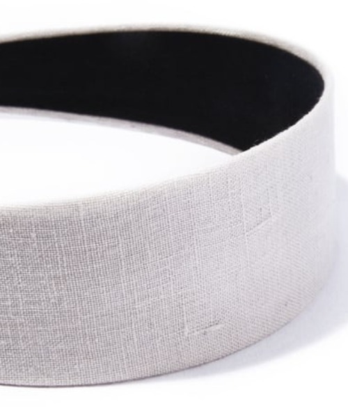 IRIS47（イリスフォーセブン）の「【IRIS 47】linen frame head band/リネンフレーム ヘッドバンド（カチューシャ・レディース・ブラック/ブルー/ベージュ・FREE）」の18枚目の写真