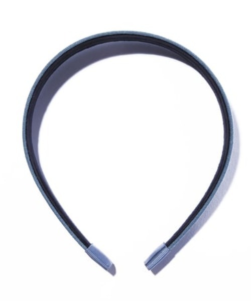 IRIS47（イリスフォーセブン）の「【IRIS 47】linen frame head band/リネンフレーム ヘッドバンド（カチューシャ・レディース・ブラック/ブルー/ベージュ・FREE）」の8枚目の写真