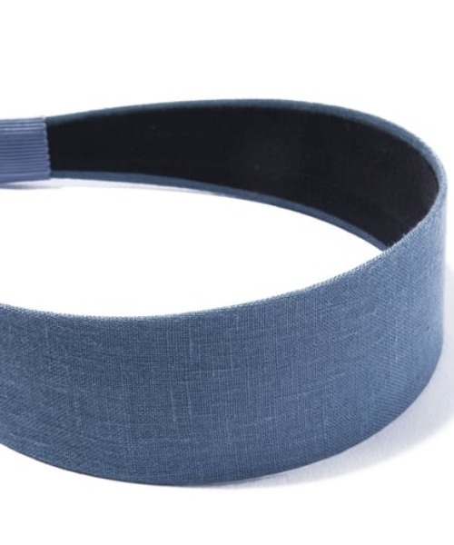 IRIS47（イリスフォーセブン）の「【IRIS 47】linen frame head band/リネンフレーム ヘッドバンド（カチューシャ・レディース・ブラック/ブルー/ベージュ・FREE）」の11枚目の写真