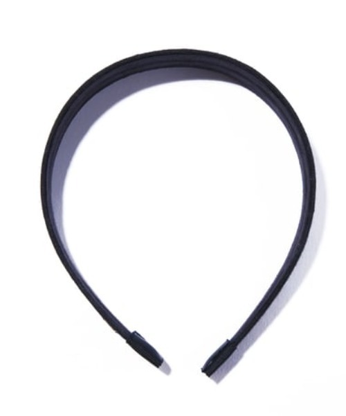 IRIS47（イリスフォーセブン）の「【IRIS 47】linen frame head band/リネンフレーム ヘッドバンド（カチューシャ・レディース・ブラック/ブルー/ベージュ・FREE）」の4枚目の写真