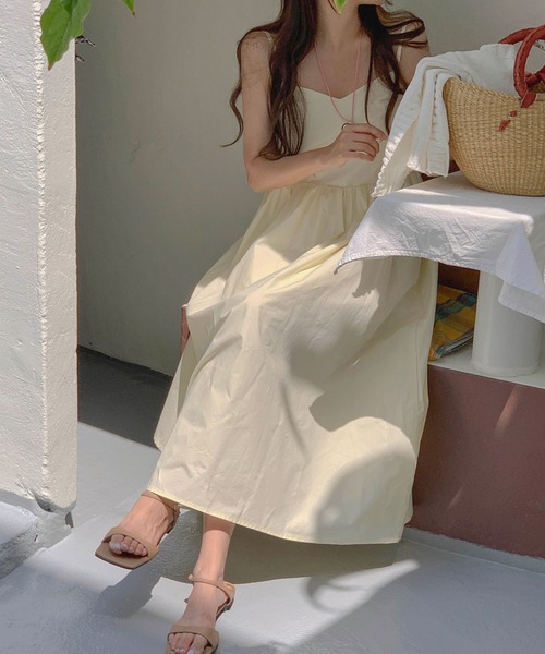 MAISON DE THERESE(メゾン ド テレーズ)の「キャミワンピース(ワンピース・レディース・ブラック/アイボリー・FREE)」の3枚目の写真