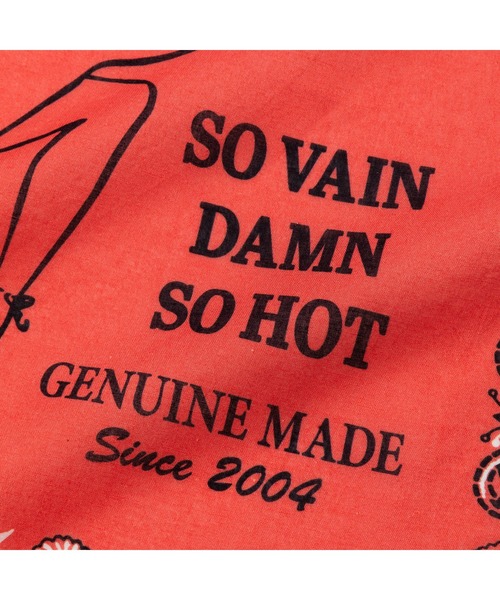 CALEE（キャリー）の「×HIGH FIVE CAL RETRO GIRL BANDANNA（バンダナ/スカーフ・メンズ・ブルー/グレー/サーモンピンク・FREE）」の8枚目の写真