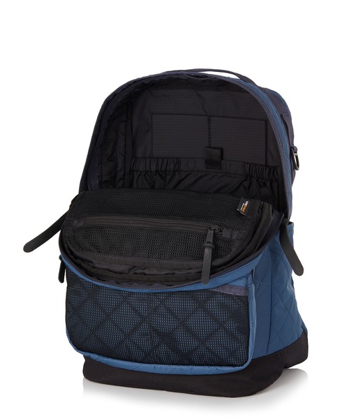GREGORY(グレゴリー)の「キャンパスデイM CAMPUS DAY M ネイビー/キルティッド(バックパック/リュック・メンズ・ネイビー・ONE SIZE)」の6枚目の写真