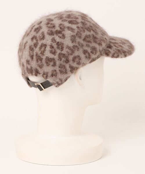 Chapeau d' O(シャポードオー)の「Chapeau d' O TM Angora Cap / シャポードオー(キャップ・レディース・ブラック/ライトベージュ/ベージュ・FREE)」の4枚目の写真