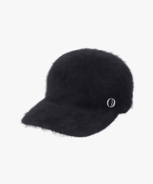 Chapeau d' O(シャポードオー)の「Chapeau d' O TM Angora Cap / シャポードオー(キャップ・レディース・ブラック/ライトベージュ/ベージュ・FREE)」の5枚目の写真