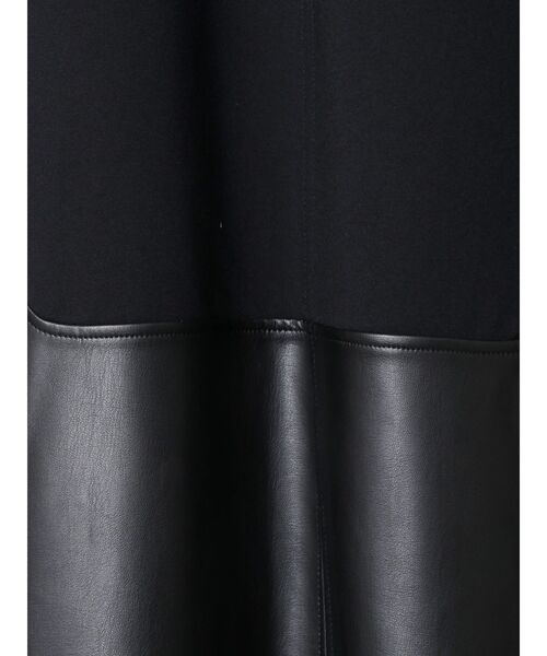 (新品未使用)UN3D フェイクレザードッキングトップ UN3D.（アンスリード）の「FAKE LEATHER DOCKING TOP / フェイク