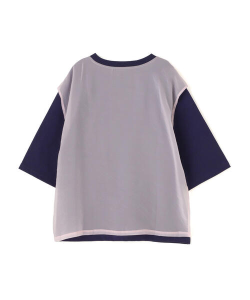 L.H.P（エルエイチピー）の「neuron/ニュウロン/レイヤードかまたくん＆ゴンザレスＴシャツ（Tシャツ/カットソー・レディース・ネイビー/ピンク・F）」の17枚目の写真