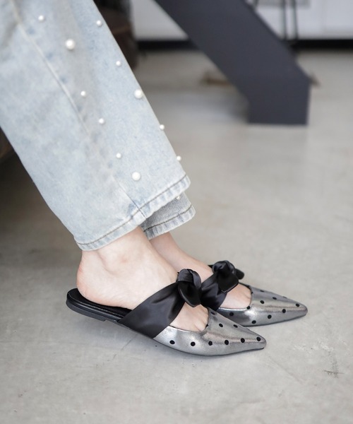 新品♡オデットエオディールリボンサンダル♡