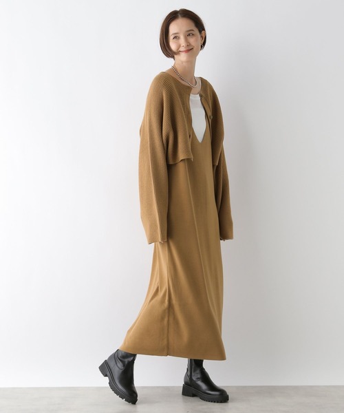 LEPSIM（レプシィム）の「2WAYショルダーカーデSETワンピース　133406（ワンピース・レディース・アイボリー/ブラック/ブラウン系その他/グレー/ライトブルー・FREE）」の17枚目の写真