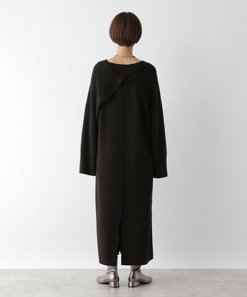 LEPSIM（レプシィム）の「2WAYショルダーカーデSETワンピース　133406（ワンピース・レディース・アイボリー/ブラック/ブラウン系その他/グレー/ライトブルー・FREE）」の10枚目の写真