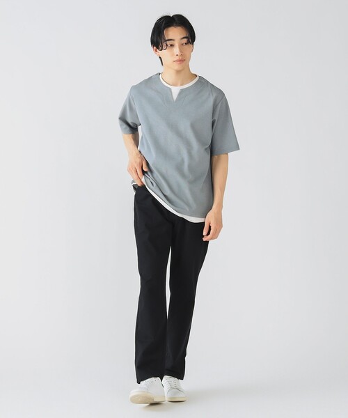 BEAMS HEART(ビームスハート)の「ストレッチ ツイル ナロー パンツ(チノパンツ・メンズ・ネイビー/ブラック・S/M/L/XL)」の14枚目の写真