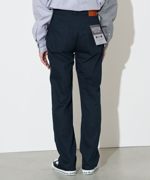 BEAMS HEART(ビームスハート)の「ストレッチ ツイル ナロー パンツ(チノパンツ・メンズ・ネイビー/ブラック・S/M/L/XL)」の4枚目の写真