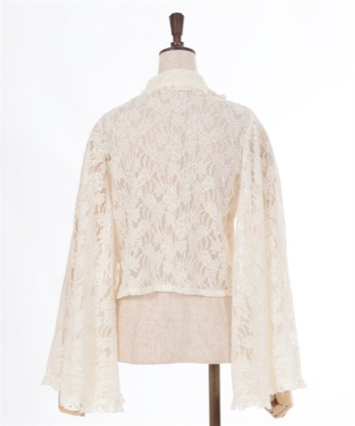 チェーン付総レースボレロ axes femme 黒 チェーン付き総レースボレロ | outlet | axes femme online shop