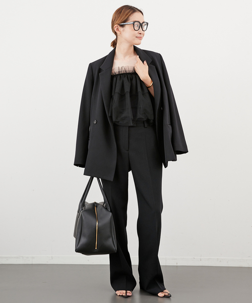 Deuxieme Classe(ドゥーズィエムクラス)の「追加*Essential ジャケット(テーラードジャケット・レディース・ブラック・38/36)」の9枚目の写真