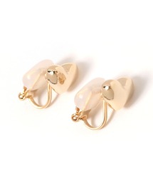 メタルハートイヤリング