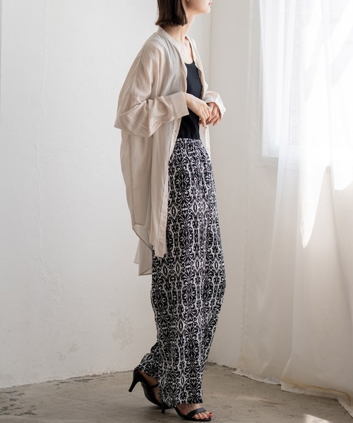 VitaFelice（ヴィータフェリーチェ）の「スムースタッチロングパンツ ルームウェア ルームパンツ（その他ルームウェア・レディース・ネイビー/ブラック/ホワイト/グリーン・FREE）」の10枚目の写真